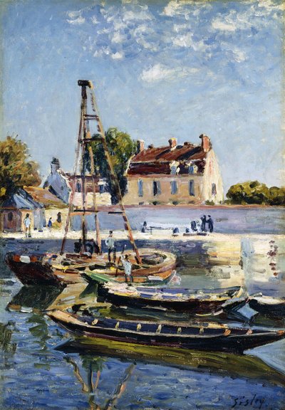 mavnalar, 1885 by Alfred Sisley