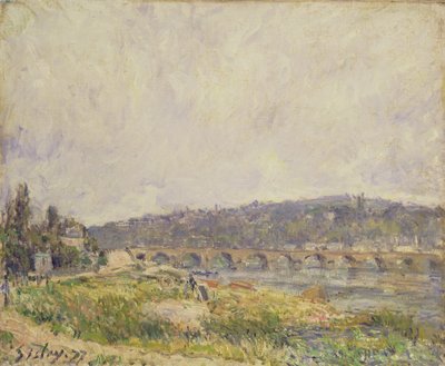 Sevr Köprüsü, 1877 by Alfred Sisley