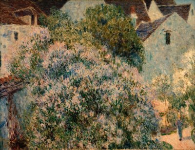 bahçemdeki leylak by Alfred Sisley