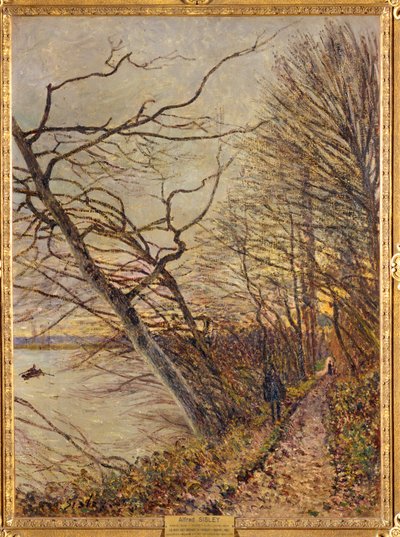 Le Bois des Roches, Veneux-Nadon ... by Alfred Sisley