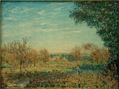 eylül sabahı by Alfred Sisley
