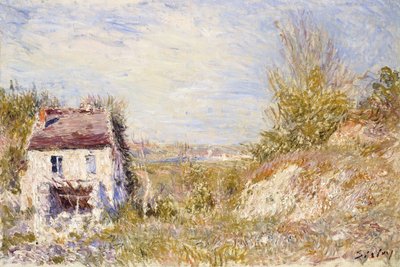 Terkedilmiş Ev; Terkedilmiş Ev, 1886 dolayları by Alfred Sisley