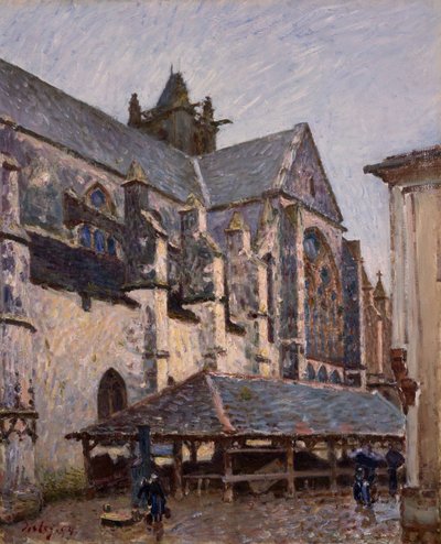 Moret in the Rain