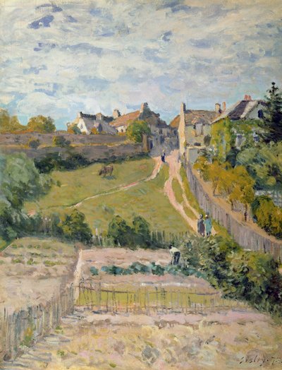 Tırmanma Yolu, 1875 by Alfred Sisley