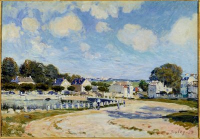 Marly-le-Roi'deki Sulama Yeri by Alfred Sisley