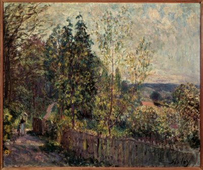 Orman yolu by Alfred Sisley