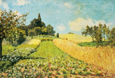 Buğday tarlası by Alfred Sisley