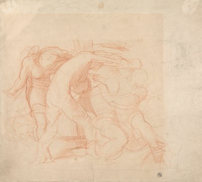 Masumların Katliamı için Çalışma by Alfred Emile Stevens