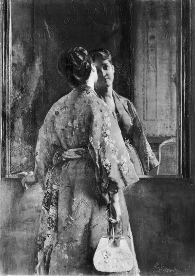 Japon Robe, ca. 1872. by Alfred Emile Stevens