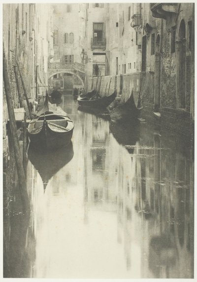Venedik Kanalı by Alfred Stieglitz