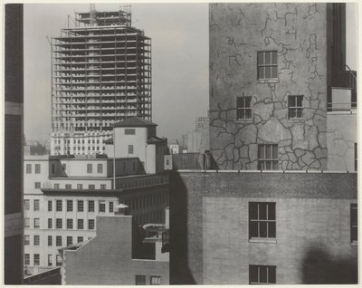 Güneybatıdaki An American Place'deki Penceremden by Alfred Stieglitz