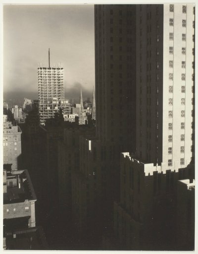 Batıdaki Shelton'daki Penceremden by Alfred Stieglitz