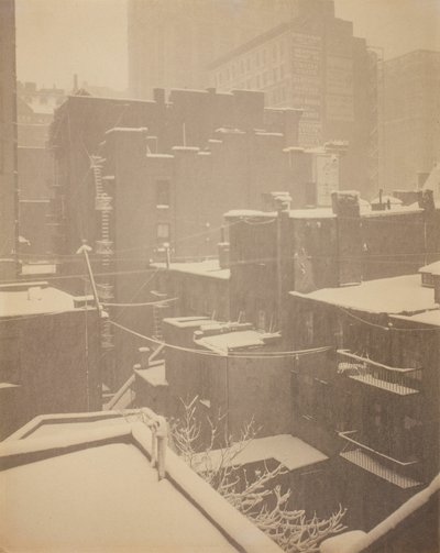 Arka Pencereden 291, 1915. by Alfred Stieglitz