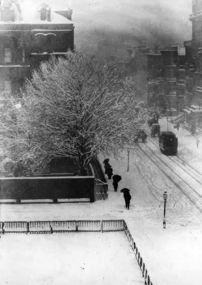 New York, sokak / fotoğraf 1907 by Alfred Stieglitz