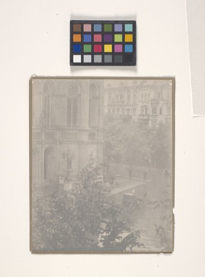 Anlık Görüntü--Penceremden, Berlin (fotogravür) by Alfred Stieglitz