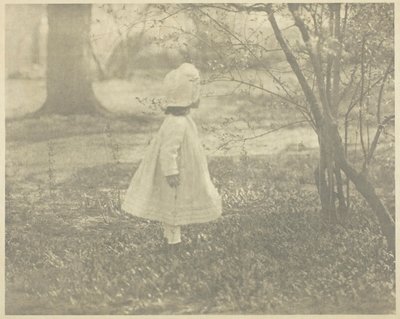 Bahar - Çocuk, 1901. by Alfred Stieglitz