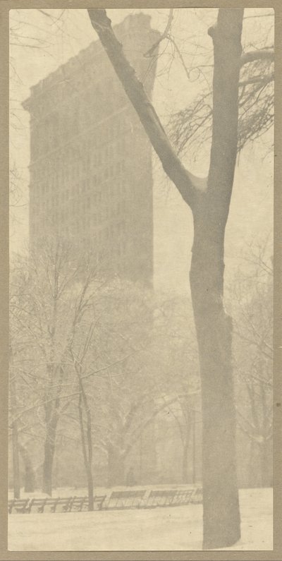 Flatiron Binası by Alfred Stieglitz