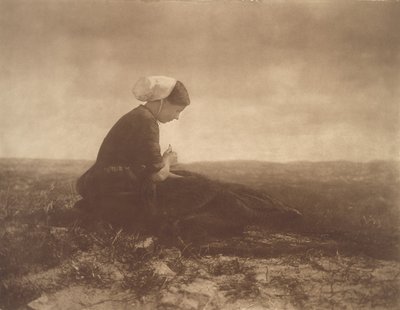 Net Mender by Alfred Stieglitz