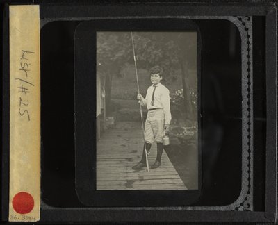 Olta kamışı ile İsimsiz Howard, 1910 veya 1912. by Alfred Stieglitz