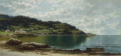 Maine Sahili boyunca, c.1885 by Alfred Thompson Bricher