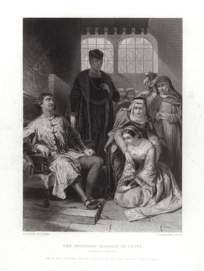 Croye Kontesi Isabelle by Alfred W. Elmore