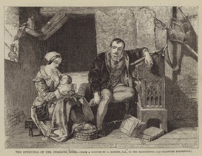 Çorap Tezgahının İcadı by Alfred W. after Elmore
