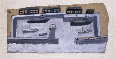Evler ve Gemiler by Alfred Wallis
