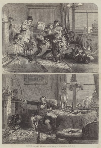 Noel Zamanı, Birinci ve İkinci Katlar by Alfred William Hunt