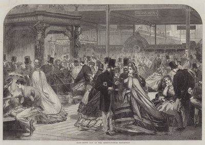 Uluslararası Sergide Yarım Taç Günü by Alfred William Hunt