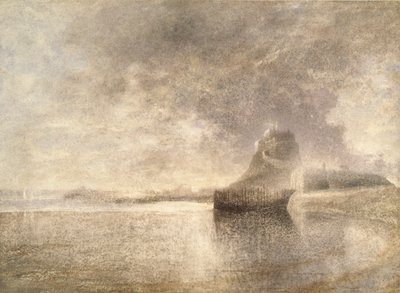 Kutsal Ada Kalesi, Northumbria, c1882-3 by Alfred William Hunt