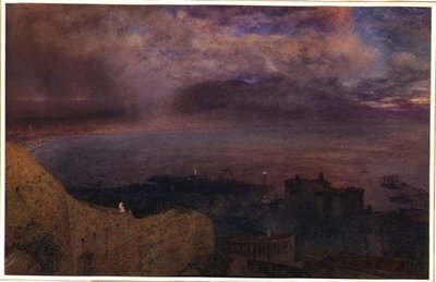 Napoli veya Yanan Ateş Ülkesi by Alfred William Hunt