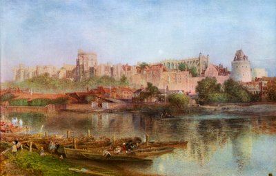 Windsor Şatosu, 1889, 1912. by Alfred William Hunt