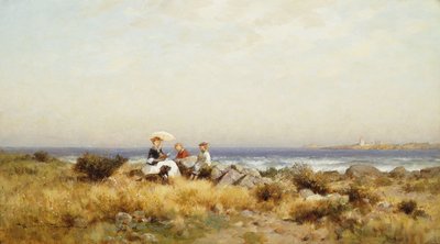deniz kenarında okumak by Alfred Wordsworth Thompson