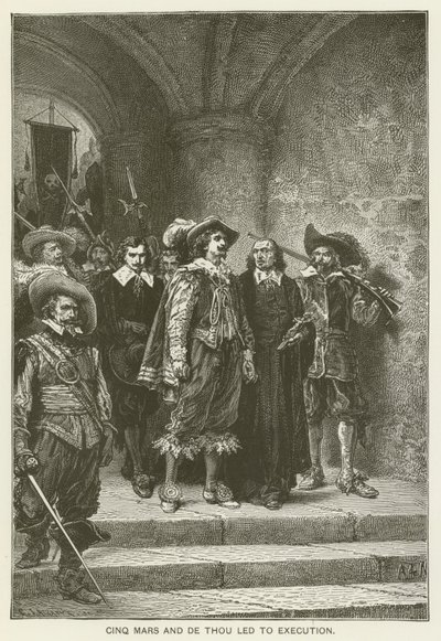 Cinq Mars ve De Thou idama yol açtı by Alfred de Vigny