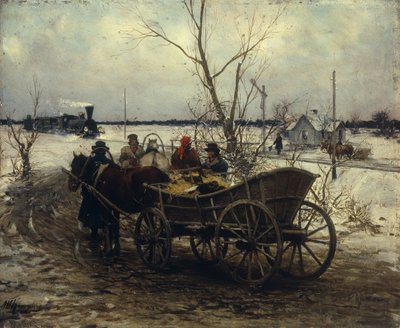 Trenle Tanışmak by Alfred von Wierusz-Kowalski