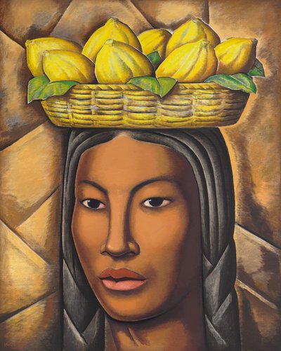 Hindistan, c.1936 (tuval üzerine yağlı boya) by Alfredo Ramos Martinez
