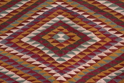 Mzab vadisinden halı (yün) (detay) by Algerian School