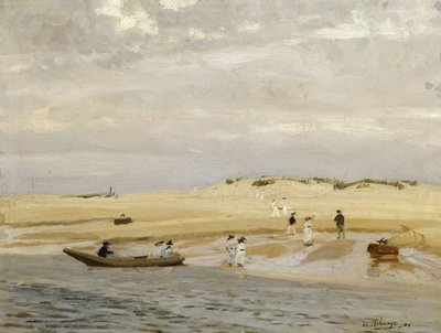 Sahildeki Figürler by Algernon Mayow Talmage
