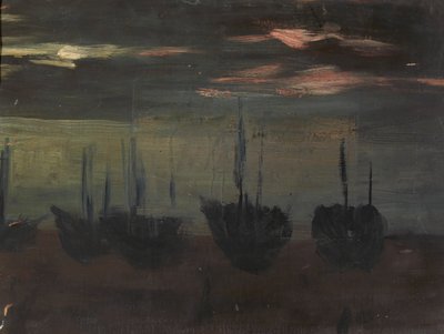 Ay Işığında Gemiler, n.d. by Alice Pike Barney