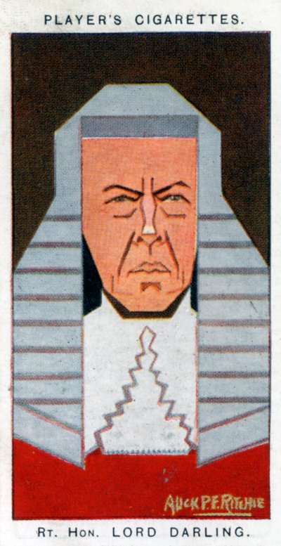 Charles John Darling, 1. Baron Darling, İngiliz yargıç, 1926 by Alick P. F. Ritchie