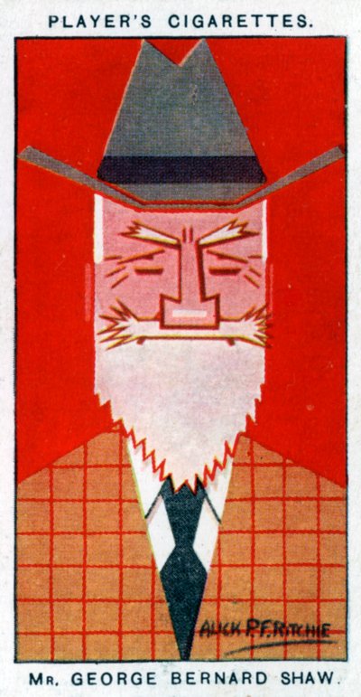 George Bernard Shaw, İrlandalı oyun yazarı, 1926. by Alick P. F. Ritchie
