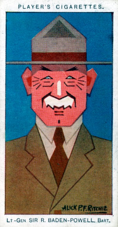 Robert Baden-Powell, 1. Baron Baden-Powell, 1926. by Alick P. F. Ritchie
