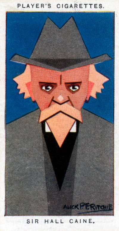 Sir Hall Caine, İngiliz romancı, 1926 by Alick P. F. Ritchie