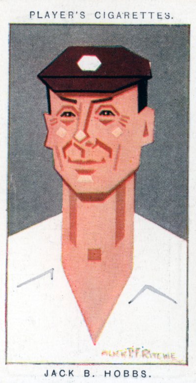 Sir Jack Hobbs, İngiliz kriket oyuncusu, 1926 by Alick P. F. Ritchie