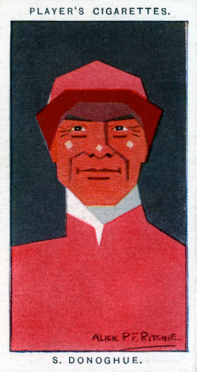 Stephen Donoghue, Jokey ve antrenör, 1926. by Alick P. F. Ritchie