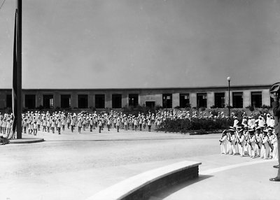Villa Rosa Maltoni Mussolini: genç öğrencilerin eğitimi (s/b fotoğraf) by Fratelli Alinari