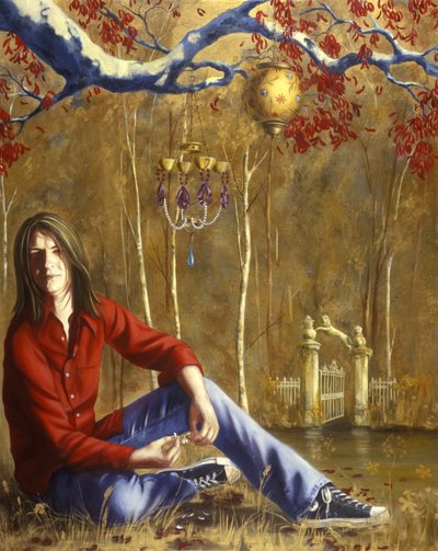 Calvin (tuval üzerine akrilik ve yağlı boya) by Alix Contemporary Artist Soubiran Hall