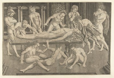 Van guttmelta de narni olmak by Allaert Claesz. (attributed to)
