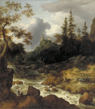 Norveç Manzarası by Allaert van Everdingen