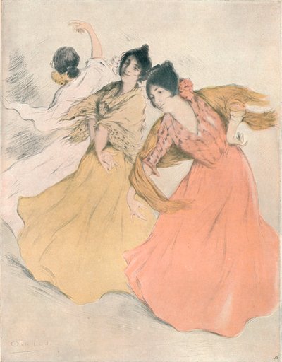 İspanyol Dansçılar, c1875-1903, 1903 by Allan Osterlind